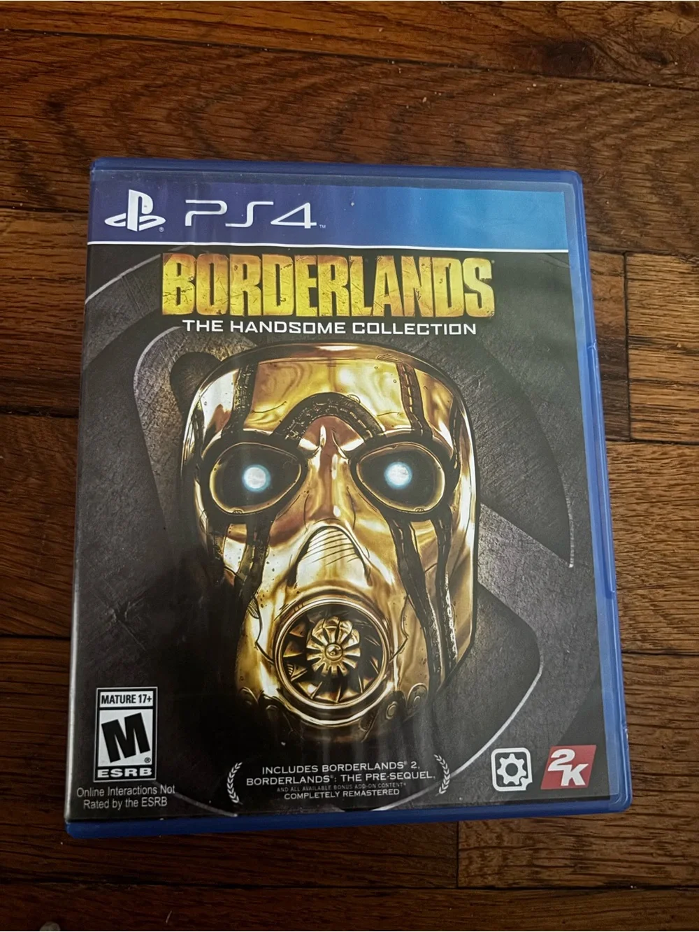 Sony PS4 Borderlands The Handsome Collection - Gold Mask Artwork